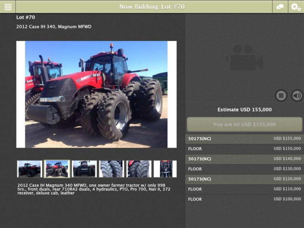 Orr Auctioneers Bidding App Screenshot3