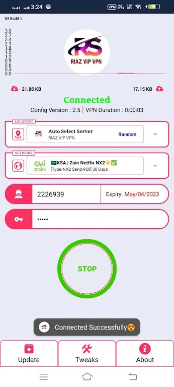 RIAZ VIP VPN - Private, Secure Screenshot2