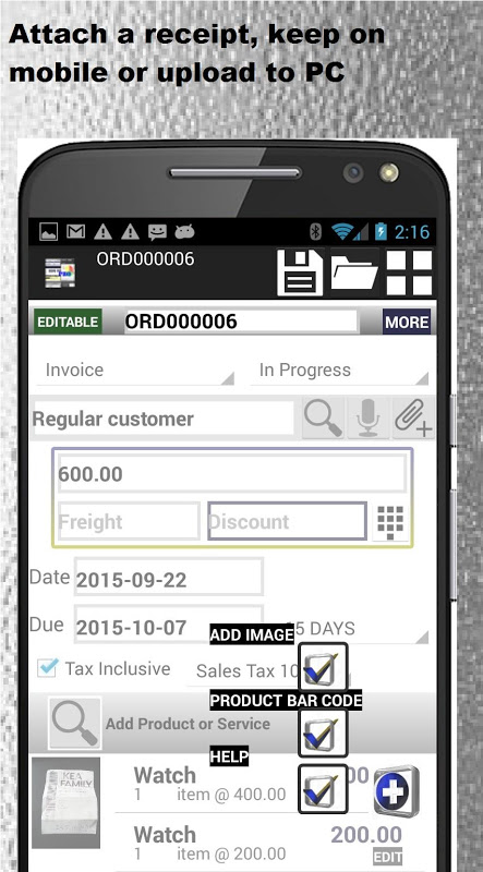 Small Business Accounting PRO Screenshot3