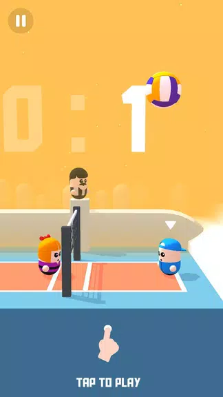 Volleyball Game - Volley Beans Screenshot1