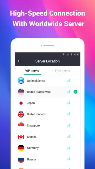 Thunder VPN - Free & Fast VPN Unlimited Proxy Screenshot3