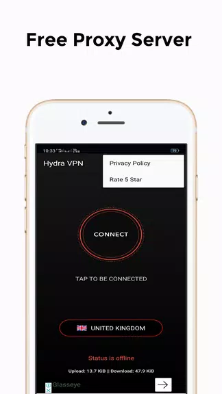 Hydra Vpn Windscrib - Free VPN Screenshot3