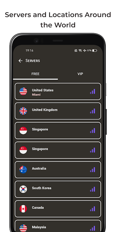 USA VPN - Fast ProxyVPN Screenshot1