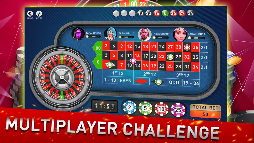 Casino Roulette Online - Multiplayer Casino Game Screenshot1