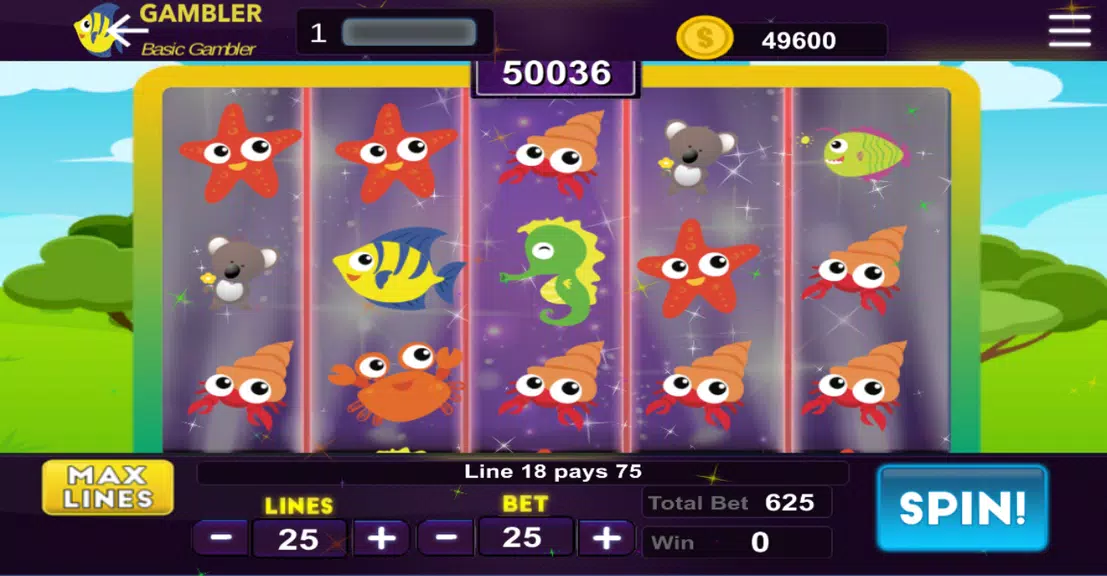 Marine Creatures Slots Game Screenshot3