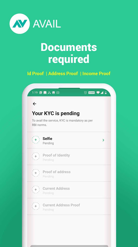 Avail Finance - Instant Personal Loan App Screenshot1