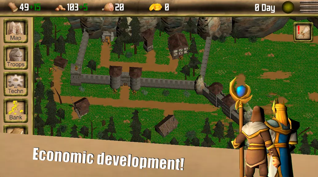 One on one: Siege of castles - Offline strategy Screenshot2