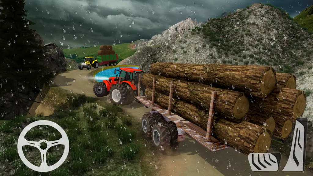 Hill Tractor Trolley Simulator Screenshot4