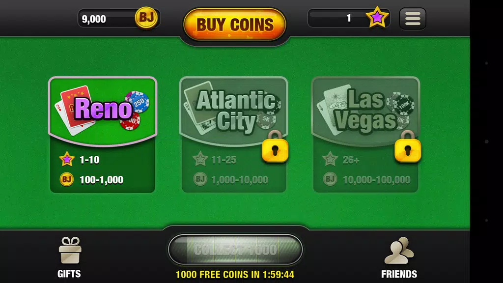 Free Blackjack Online Game Screenshot2