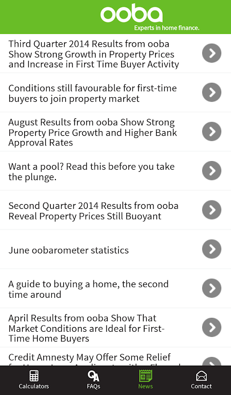 ooba Home Loans Calculators Screenshot4