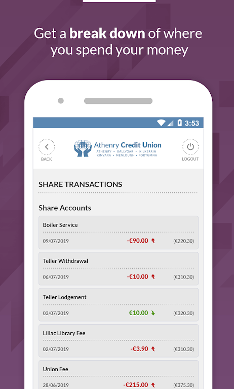 Athenry Credit Union Screenshot3