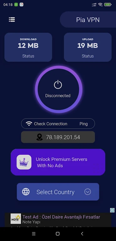 Pia Vpn Free Fast Secured Vpn Screenshot1