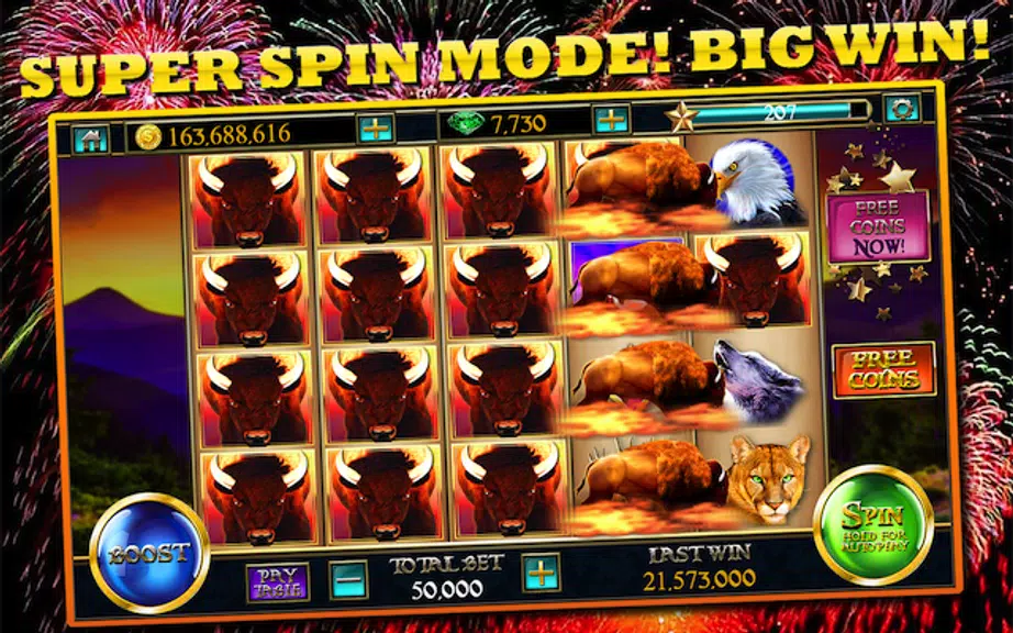 Slots™ Buffalo King - Free Casino Slot Machines Screenshot4