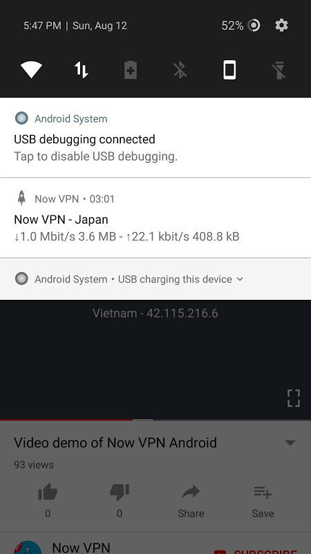 Now VPN - Free and Fast VPN - OpenVPN for Android Screenshot3