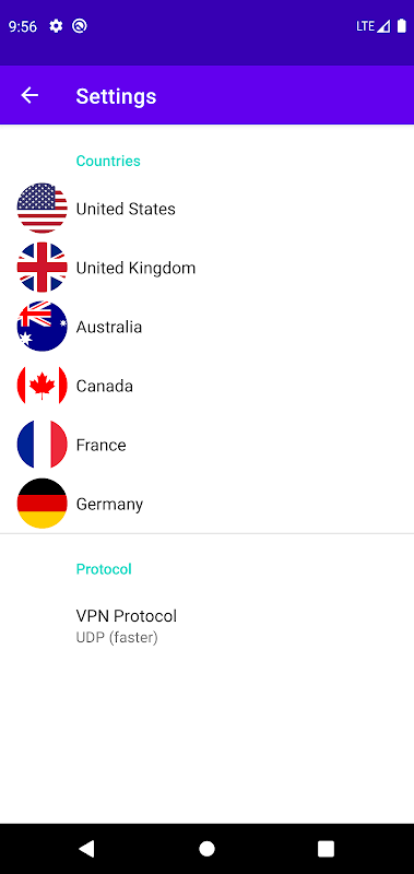 HideMe Free VPN Proxy Screenshot3