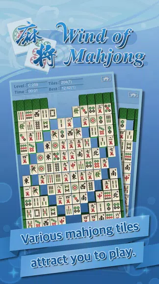 Wind of Mahjong Screenshot1