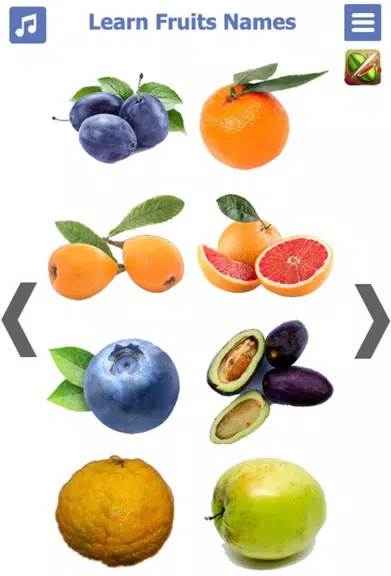 Learn Fruits name in English Screenshot4