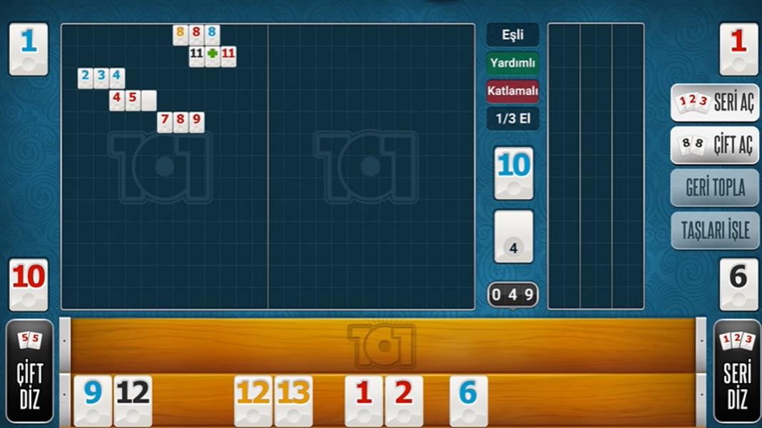 101 Okey Plus Rummy Board Game Screenshot2