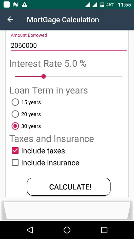 LOAN CREDIT PLANNER : FINANCIAL CALCULATOR Screenshot1