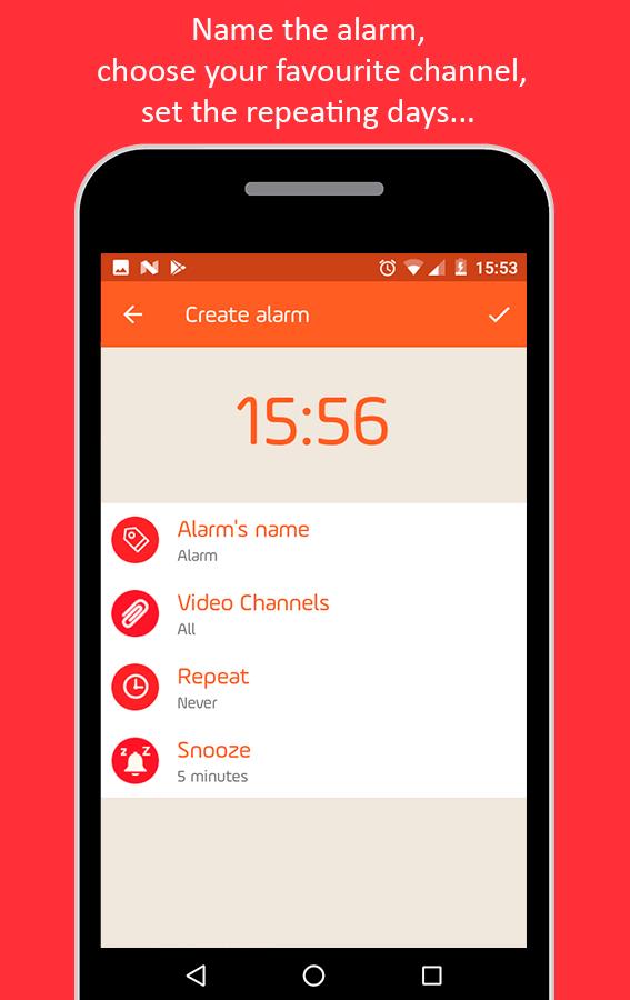 WakenApp Video Alarm Clock Screenshot3