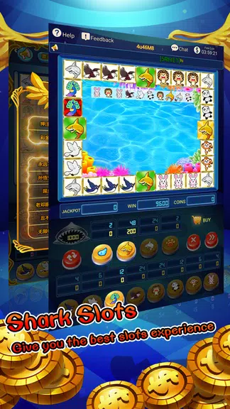 Shark Slots - Animal Mario Slo Screenshot3