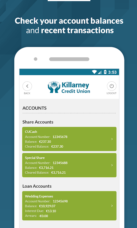 Killarney Credit Union Screenshot2