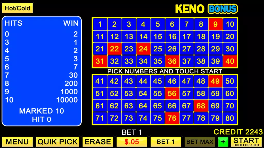 Keno Super Jackpot Screenshot4