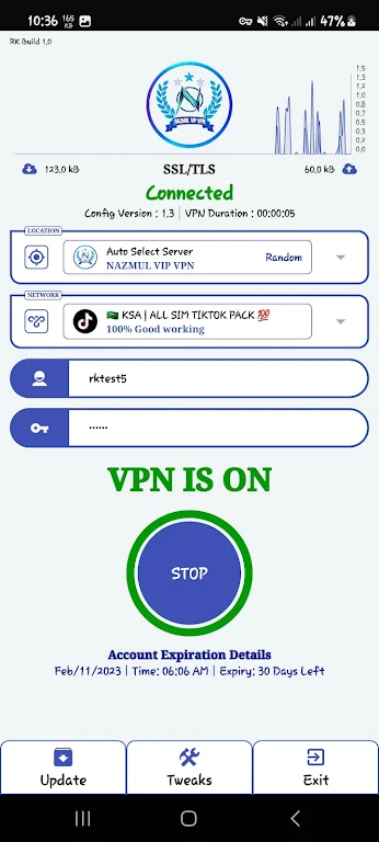 NAZMUL VIP VPN Screenshot3