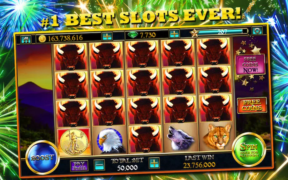 Slots™ Buffalo King - Free Casino Slot Machines Screenshot1