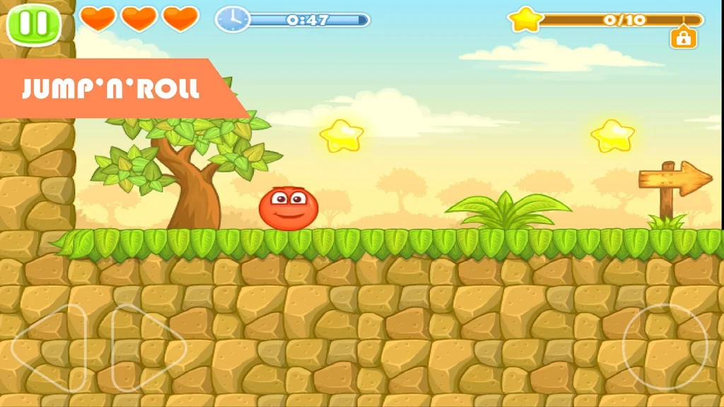 Red Ball 5 : Jump Ball Adventure Screenshot1