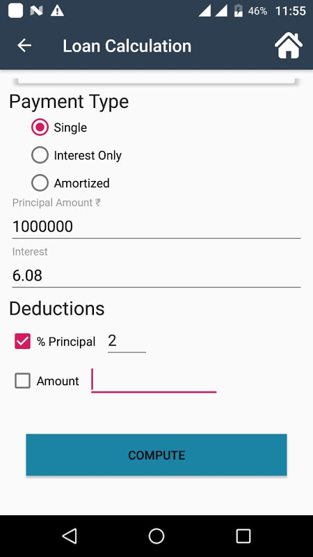 LOAN CREDIT PLANNER : FINANCIAL CALCULATOR Screenshot3