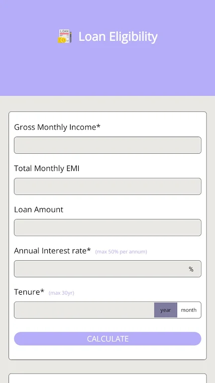 Loan EMI Calculator Screenshot3