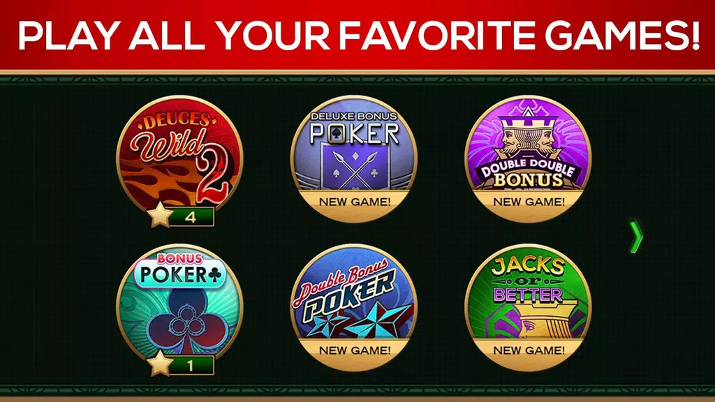 Shake The Sky Video Poker Screenshot1