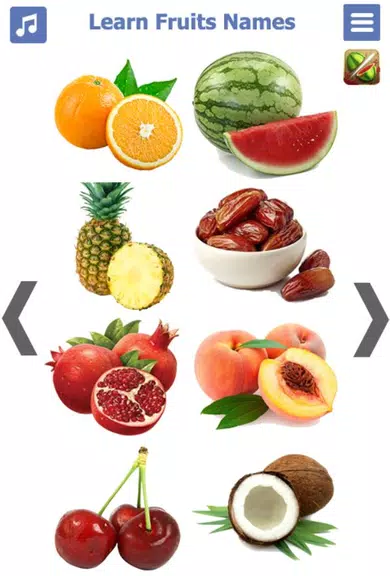 Learn Fruits name in English Screenshot3