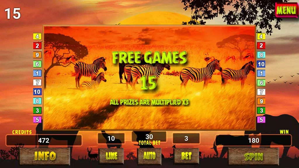 Safari Tour Slot Screenshot4