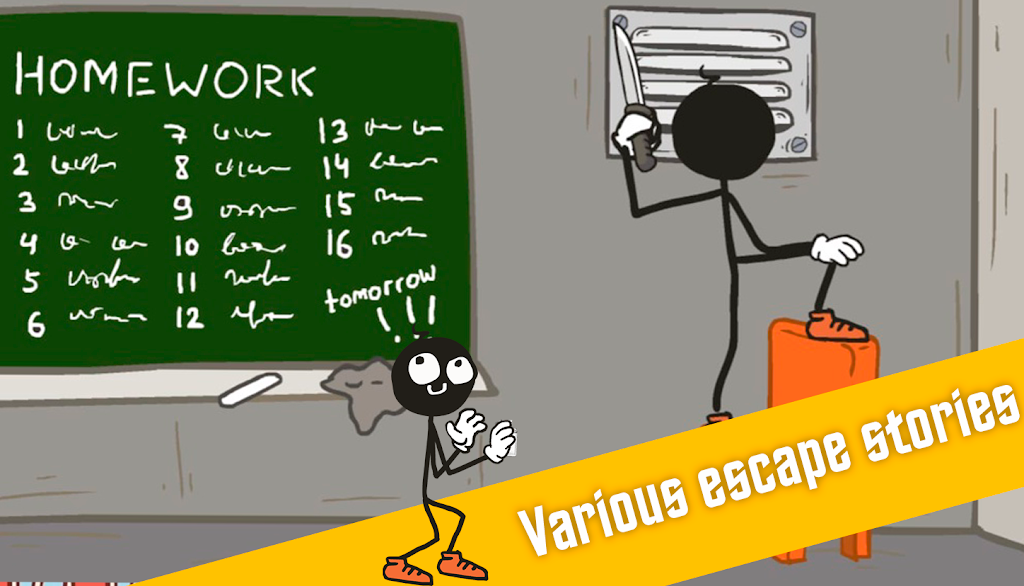 Stickman escape school super Screenshot4