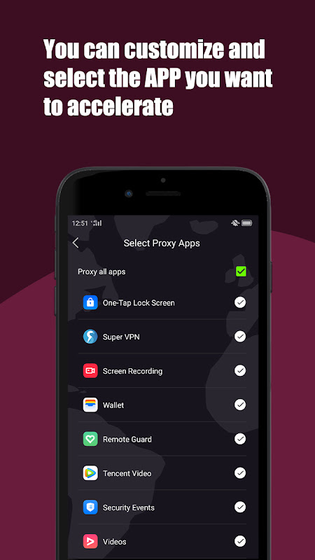 Super VPN - Free VPN Proxy Server & Secure App Screenshot2