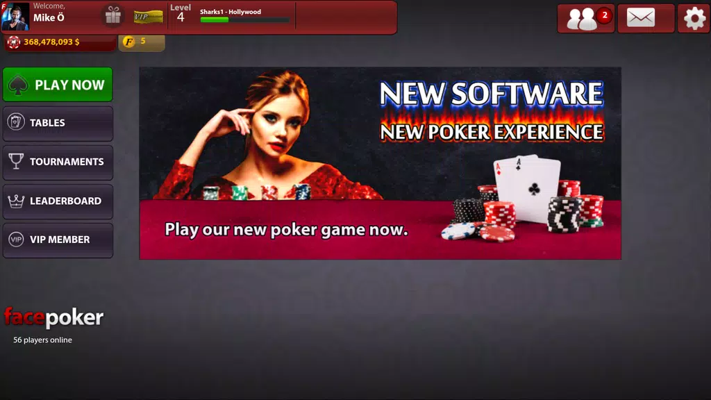 FacePoker Texas Holdem Poker Screenshot2