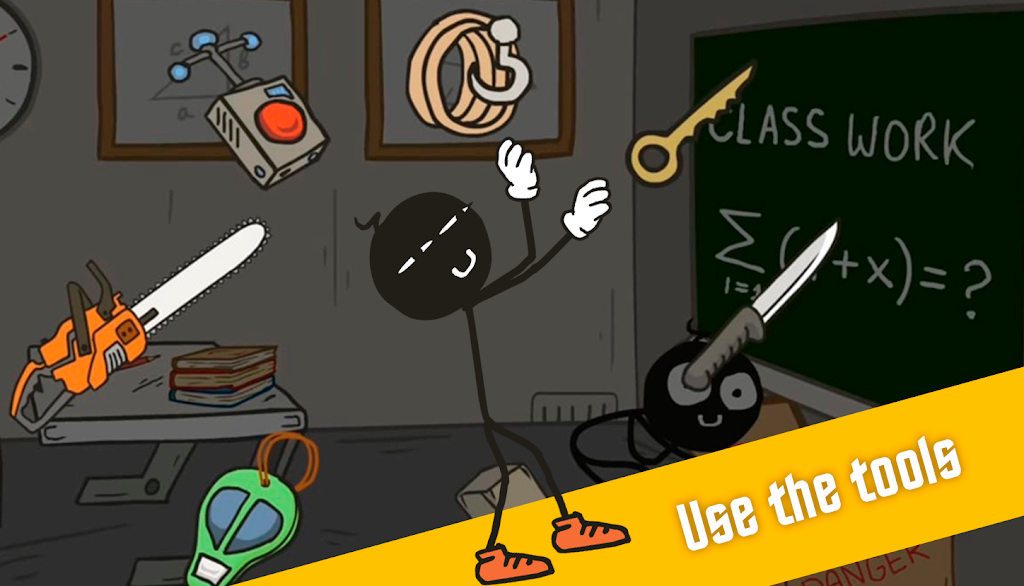 Stickman escape school super Screenshot2