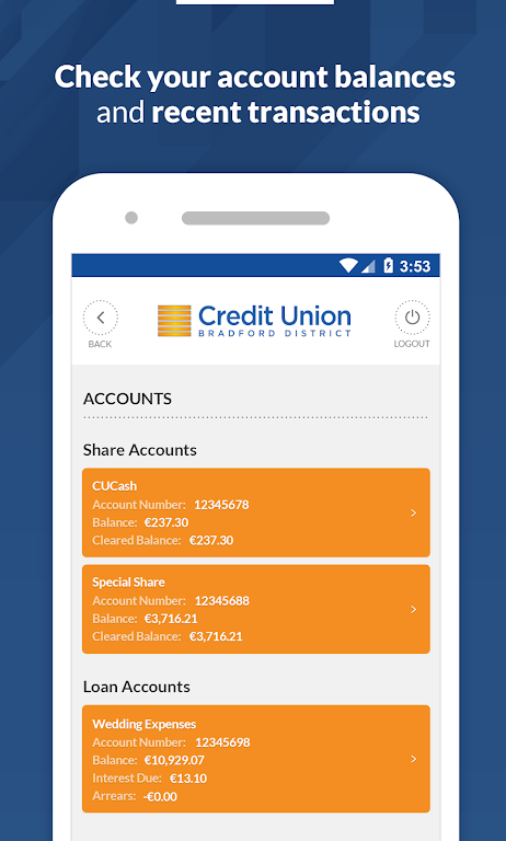 Bradford District Credit Union Screenshot2