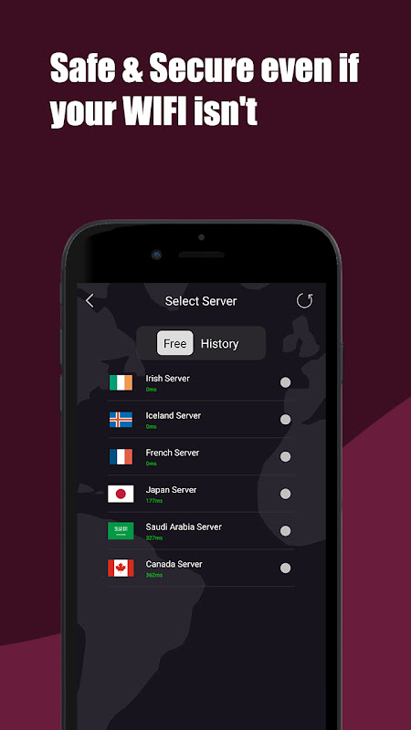 Super VPN - Free VPN Proxy Server & Secure App Screenshot3