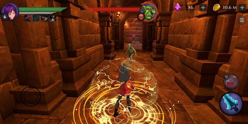 School Girl: Dungeon RPG Screenshot2