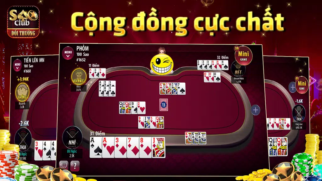 Sao Club - Danh bai doi thuong-Game bai doi thuong Screenshot2