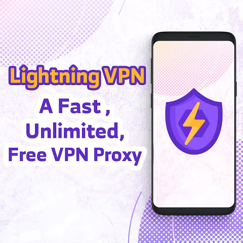 Lightning VPN - A Fast , Unlimited, Free VPN Proxy Screenshot1