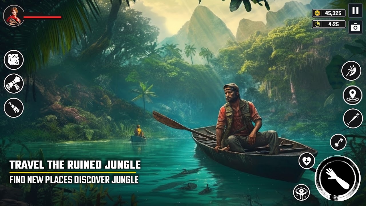 Hero Jungle Adventure Games 3D Screenshot1