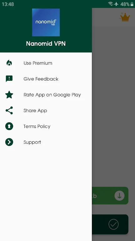 Nanomid VPN Screenshot1
