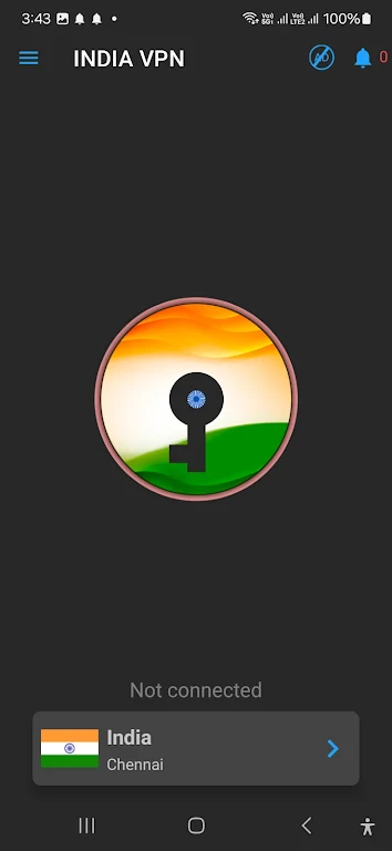 VPN INDIA -Secure & Fast Proxy Screenshot3