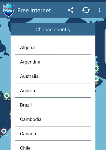 Free Internet VPN Unlimited Screenshot3
