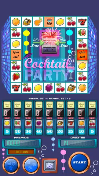 slot machine cocktail party Screenshot1