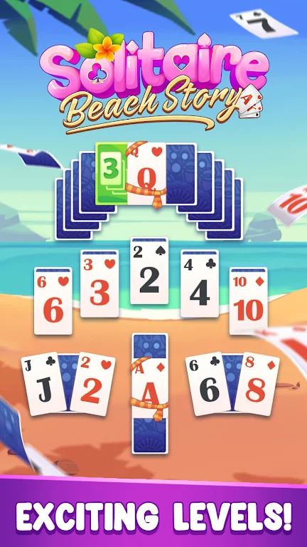 Solitaire Beach Story Screenshot1